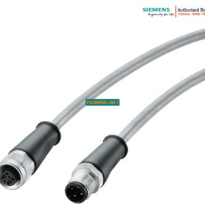 Cáp Kết Nối Nguồn 6XV1801-5AH20 - M12-180/M12-180, IP69, Cấp Nguồn ET 200, Dài 2.0m
