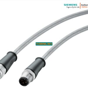 Dây Nguồn M12 Chống Sốc IP69 6XV1801-5AH30 - Kết Nối Nguồn ET 200, 3m, Lắp Sẵn