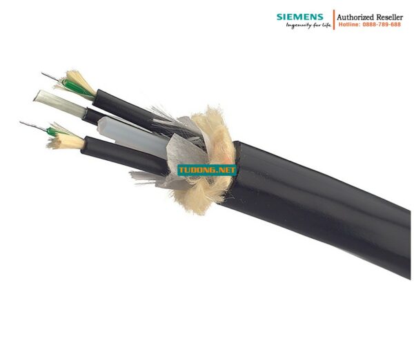 Cáp Quang Flex 6XV1820-6BN10 (62.5/125) - Dây Kéo Chống Xoắn, Đã Lắp Sẵn 4 Đầu BFOC, Dài 10m - Chính Hãng