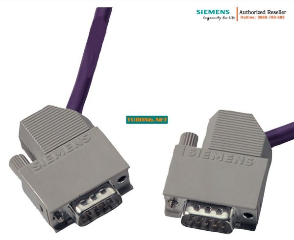 Cáp cắm PROFIBUS 6XV1830-1CH15 - Đầu D-sub 9 chân, lắp ráp sẵn 2 đầu, dài 1.5m kết nối thiết bị đầu cuối tới OLM/OBT