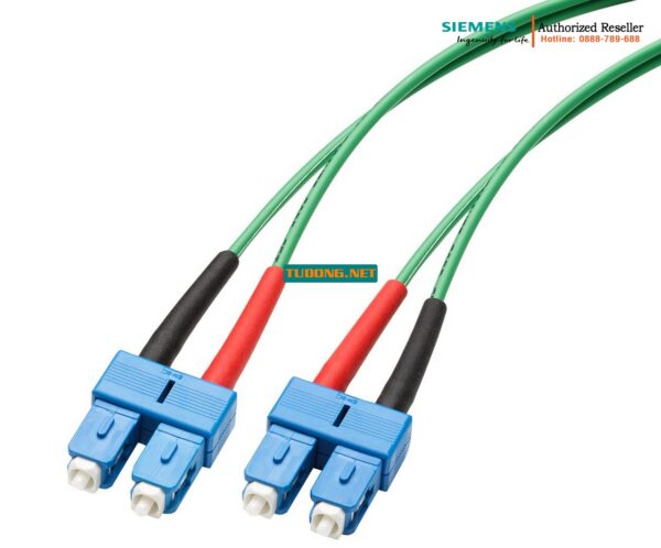 Cáp Quang Đa Mode SC/SC 50/125 1m - 6XV1843-5EH10-0CC0 - Lắp Sẵn Đầu Nối SC Duplex