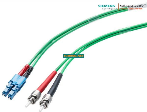 Cáp quang Single Mode 6XV1843-5FH10-0AB0 - Đầu nối LC Duplex & BFOC - Dây 1m lắp sẵn
