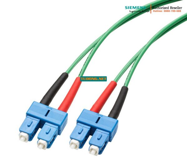 Dây Nhảy Quang SM 6XV1843-5FH10-0CC0 - SC/SC 9/125 - 1.0m - Lắp Sẵn 2 Đầu SC Duplex