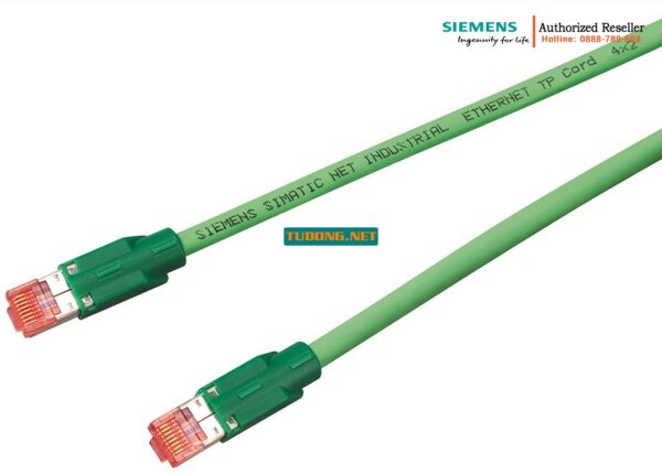 Cáp Chuyển Đổi Công Nghiệp 6XV1850-2EH20 - RJ45 Sang ITP - Dài 2m - Có Bracket Gắn