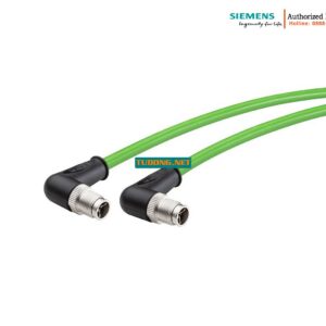 Dây Mạng Công Nghiệp M12 X-Code 5m - Cáp M12 90 Độ 6XV1878-5GH50 | Cáp Mạng Chống Nhiễu
