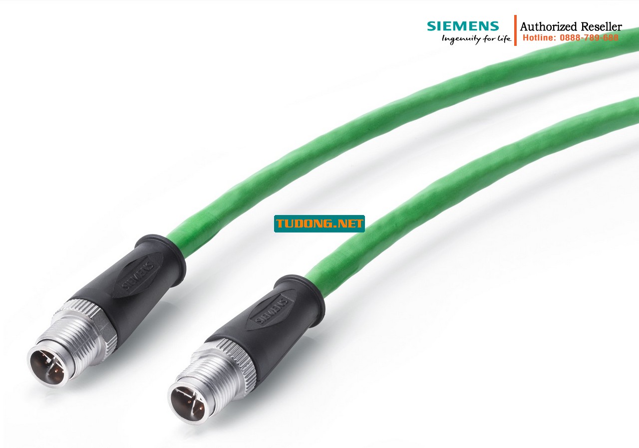 Cáp Mạng Công Nghiệp 6XV1878-5HH50 - Dây M12 X-Coded 5m, 2 Đầu Cắm, Lắp Đặt Linh Hoạt 1 6XV1878-5HH50