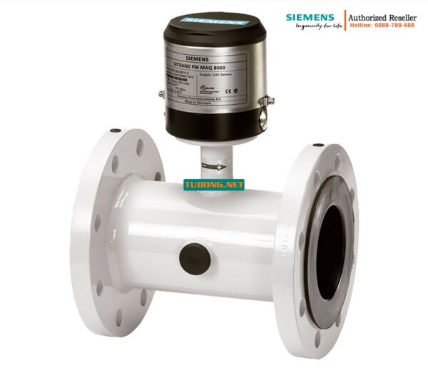 Đồng hồ đo lưu lượng điện từ dùng pin SITRANS FM MAG 8000 CT 7ME6820-2YC06-1AB0 - Đo nước & chuyển giao thương mại
