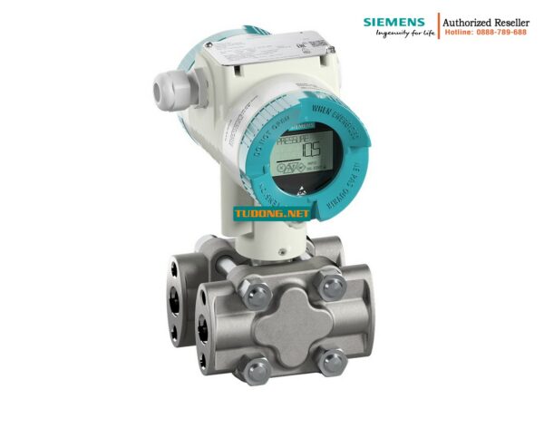 Cảm biến áp suất Siemens SITRANS P320 HART 7MF0300-1JE01-5AF2-Z+A00+E00+H01+Y01 - Đo áp suất chênh, hiển thị số, dầu silicon, phạm vi 1000mbar