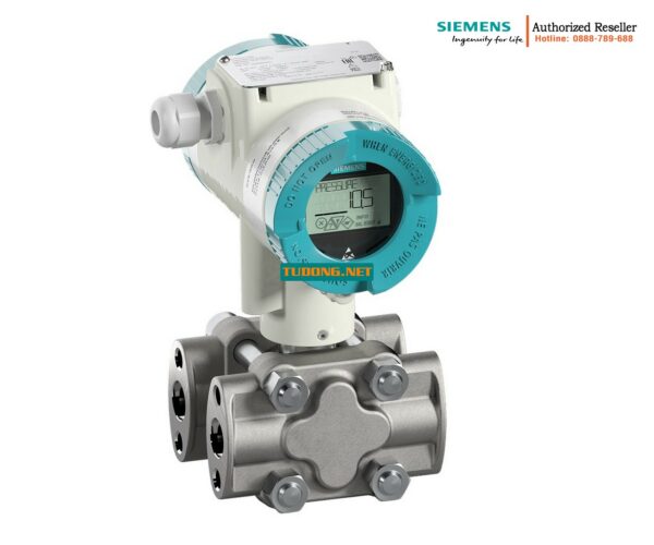 Cảm biến áp suất chênh lệch Siemens HART 4-20mA 7MF0340-1GM01-5BF2-Z+A00+B35+D42+E27+H01+Y01+Y15 - Đo lưu lượng, PN160, màng Silicone Oil