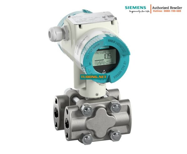 Cảm Biến Áp Suất Chênh Áp Siemens SITRANS P320 HART 7MF0340-1HM01-5BF2-Z+A00+B35+D42+E27+H01+Y01+Y15 - Đo Lưu Lượng, PN160, Màn Hình Hiển Thị