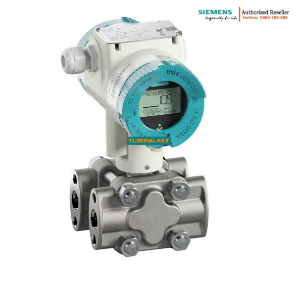 Cảm Biến Áp Suất Chênh Lệch Siemens 7MF0350-1HM01-5AF2-Z+A00+B35+E12+H01+Y01+Y15 - Đo Lưu Lượng HART, Vỏ Thép, Màn Hiển Thị