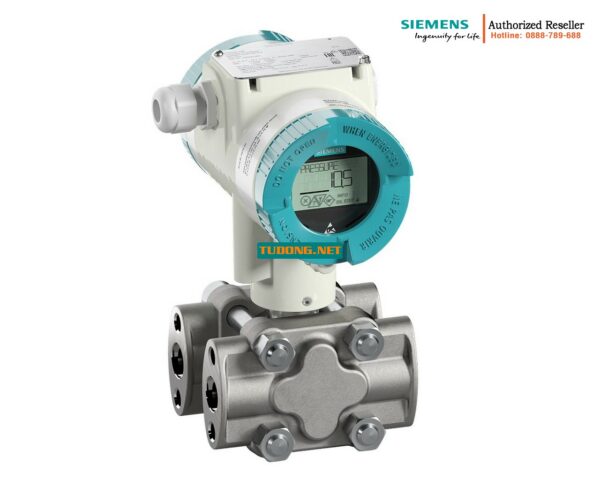 Máy Đo Áp Suất Chênh Lệch Siemens SITRANS P320 7MF0350-1RM01-5AF2-Z+A00+B35+E12+H01+Y01+Y15 - Cảm Biến Lưu Lượng HART 4-20mA, Vỏ Nhôm, Kết Nối Inox 316L