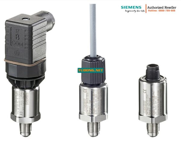 Cảm biến áp suất Siemens 7MF1565-3BA00-1AA1 | Đo áp suất tuyệt đối/chênh lệch 0-1 bar | Đầu ra 4-20mA | Kết nối G1/2" | Vật liệu gốm & Inox