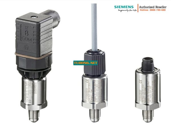 Cảm biến áp suất thấp Siemens 7MF1566-3AB00-1AA1 | Đo 0-160 mbar | Tín hiệu 4-20mA | Kết nối G1/2" | Vật liệu Inox