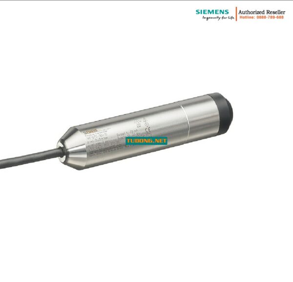 Cảm biến đo mức thủy tĩnh chìm 7MF1572-1KA10, tín hiệu 4-20mA, dây 30m, vật liệu 316L