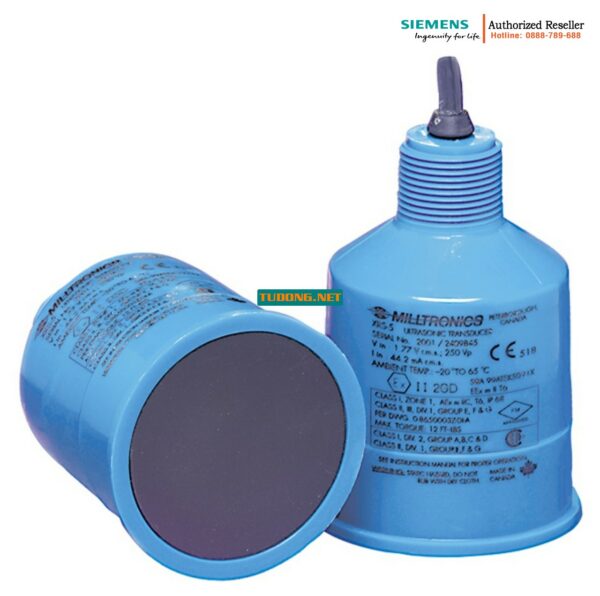 Cảm biến đo mức siêu âm EchoMax XRS-5 7ML1106-1AA20-0A - Đo liên tục không tiếp xúc, phạm vi 8m, dùng cho chất lỏng & bùn