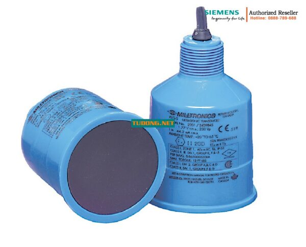Cảm biến siêu âm đo mức liên tục EchoMax XRS-5 7ML1106-1CA20-0A - Đo chất lỏng, bùn, chống cháy nổ, phạm vi 8m