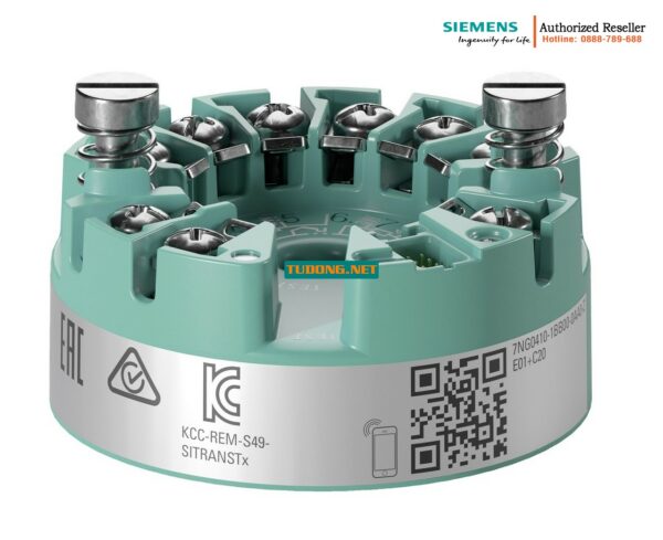 Bộ Chuyển Đổi Nhiệt Độ SITRANS TH420 7NG0410-1BB00-0NA0-Z - Đầu Vào Kép, HART, ATEX/IECEx, Cài Đặt Đầu Cảm Biến
