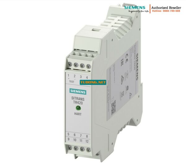 Bộ Chuyển Đổi Nhiệt Độ Siemens 7NG0420-1BB00-0AA0 - Cảm Biến 2 Kênh HART, Rail Mount, Chứng Nhận CE/FM/CSA