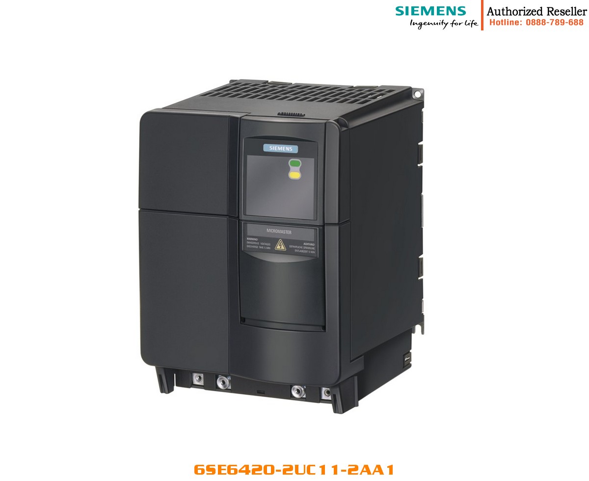 Biến tần 0.12 kW 6SE6420-2UC11-2AA1 Biến tần MM420, 1 pha 220V, 0.12kW, không bộ lọc, giá thấp nhất 1 Biến tần MM420, 1 pha 220V, 0.12kW, không bộ lọc, giá thấp nhất