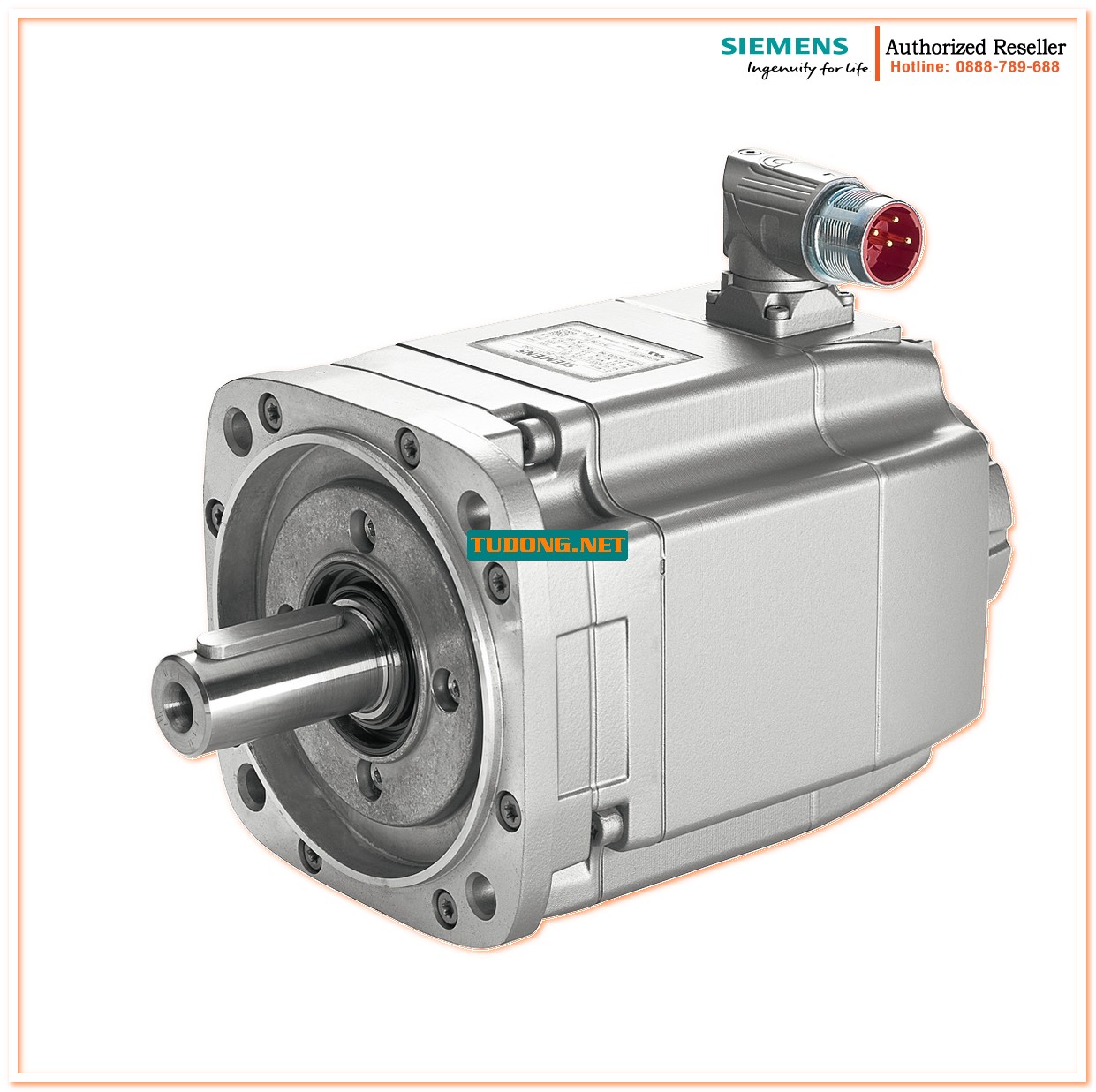 Động cơ đồng bộ SIMOTICS 1FK7101-2AC71-1QA1, 4.3kW, 2000rpm, Encoder 20-bit, IP65 1 1FK7101-2AC71-1QA1