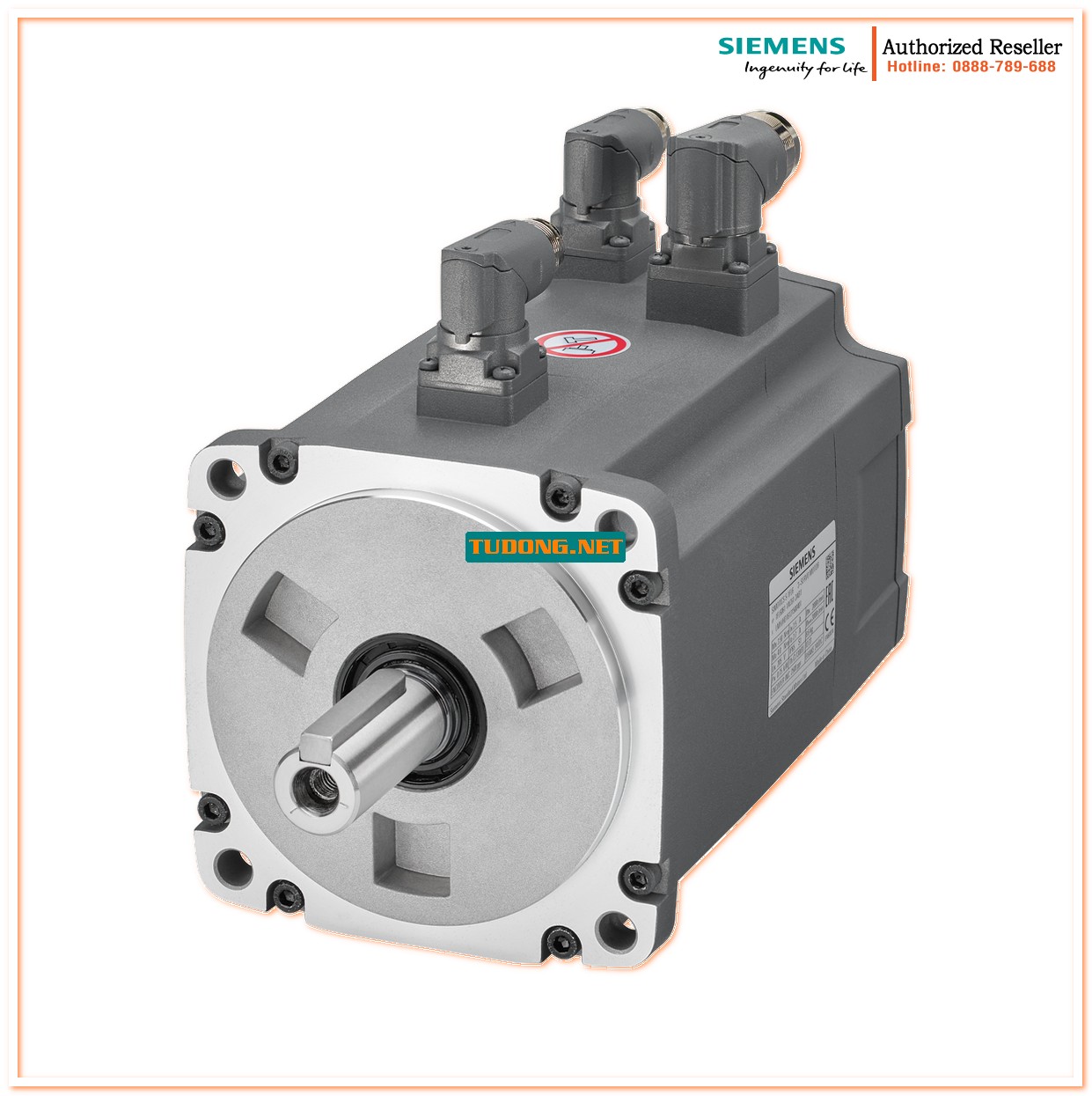 Động cơ SIMOTICS S-1FL6 1FL6090-1AC61-2AA1 2.5kW, 2000rpm, IP65, Tương thích SINAMICS V70 & V90 1 1FL6090-1AC61-2AA1